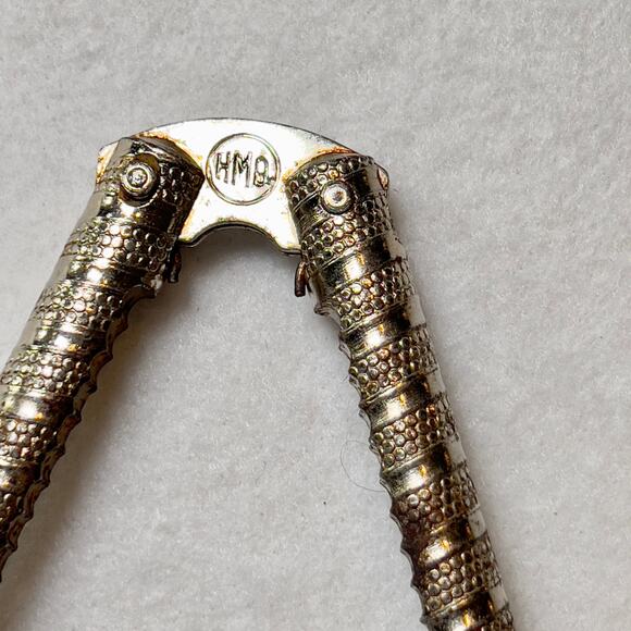 HMQ Seafood Nutcracker Set of 2 Henry Marcus Quackenbush Vintage 1940’s Metal - Picture 2 of 6